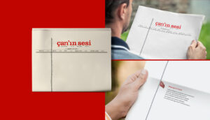 Canın Sesi 10 Kasım bayrak afişi