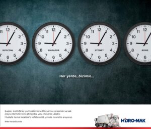 Hidromak 10 Kasım her yerde bizimle afişi