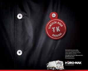 Hidromak 24 Kasım temizlik kolu başkanı afişi