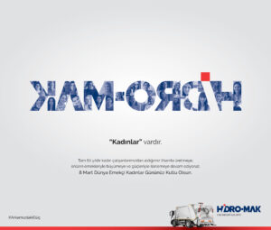 Hidromak 8 Mart Dünya Kadınlar Günü 2 afişi