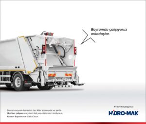 Hidromak Kurban Bayramı tıkırtıkır çalışıyoruz afişi