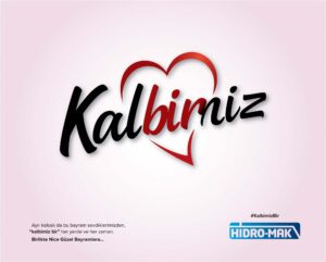 Hidromak Ramazan Bayramı kalbimiz bir afişi
