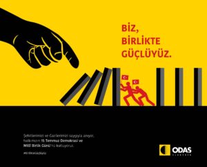 ODAŞ 15 Temmuz domino afişi