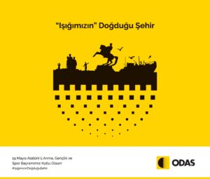 ODAŞ 19 Mayıs ışığımızın doğduğu şehir afişi