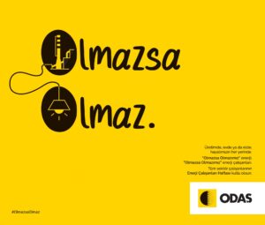 ODAŞ enerji santrali afişi