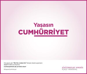 Sihirbazlar Sokağı Cumhuriyet Bayramı afişi