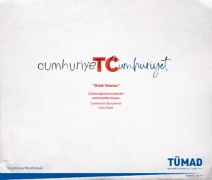 TÜMAD Cumhuriyet Bayramı TC 2 afişi